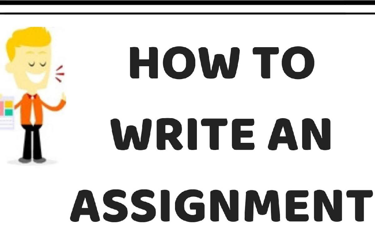 how to write an assignment uk