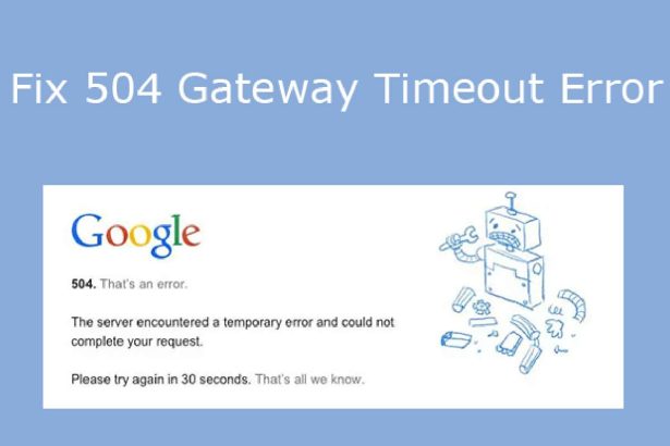 504 Gateway Timeout